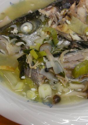 刺身の日は残ったアラで「魚のアラ汁」-レシピのメイン写真