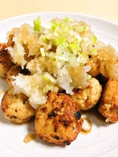 揚げ鶏肉団子のおろしポン酢-レシピのメイン写真
