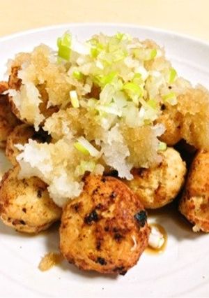 揚げ鶏肉団子のおろしポン酢-レシピのメイン写真