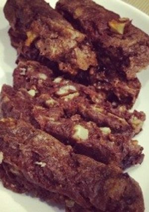 食パン一枚と板チョコでブラウニー風♪-レシピのメイン写真