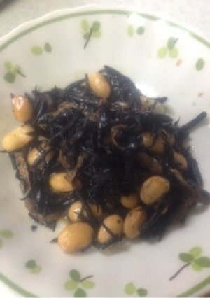 我が家の大豆入りひじき煮-レシピのメイン写真