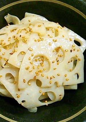 昆布茶でれんこんのきんぴら-レシピのメイン写真