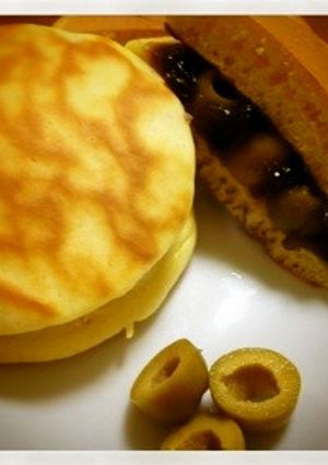 オリーブどら焼き(トラ焼き)-レシピのメイン写真