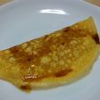醤油で食べる甘いオムレツ