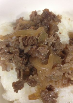 旨くて簡単！牛丼-レシピのメイン写真