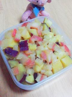 万能!!りんごとさつまいもの甘煮-レシピのメイン写真