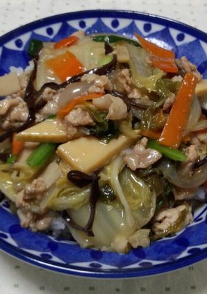 中華丼にもあんかけ焼きそばにもうまっ！-レシピのメイン写真