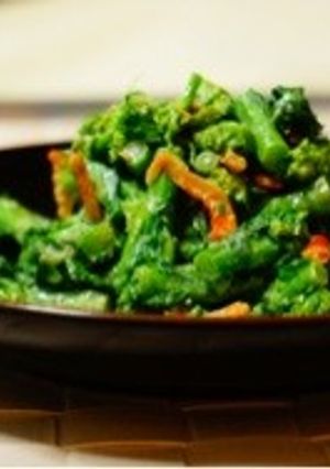 菜の花の胡麻マヨネーズ和え-レシピのメイン写真