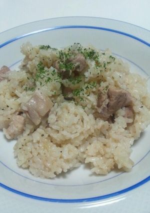 豚ばらバターしょうゆご飯-レシピのメイン写真