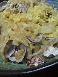 あさりと白菜の蒸し煮-レシピのメイン写真