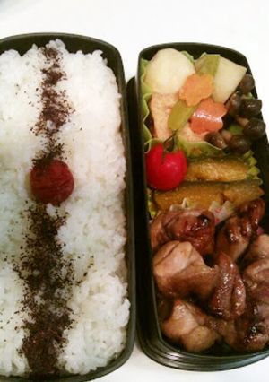 パパのお弁当(野菜の煮物)-レシピのメイン写真