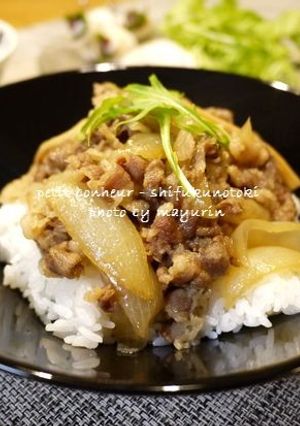 牛丼-レシピのメイン写真