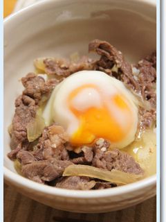 塩麹牛丼。-レシピのメイン写真