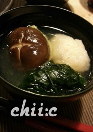 ふわふわとろり彩りの海老のしんじょ-レシピのメイン写真