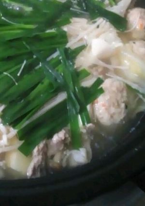 *市販の鶏団子で塩鍋*-レシピのメイン写真