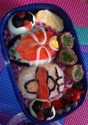 キャラ弁♡戦隊もの-レシピのメイン写真