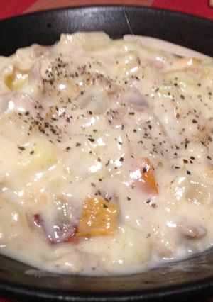 高速！！野菜たっぷりシチュー＋チーズ-レシピのメイン写真