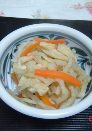 しゃきしゃき歯ごたえ切干大根の煮物-レシピのメイン写真