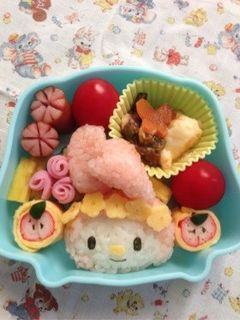 幼稚園マイメロキャラ弁-レシピのメイン写真