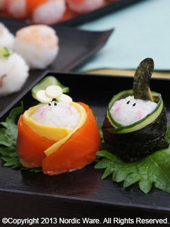ひな祭りに☆まんまる手まり寿司 その1-レシピのメイン写真