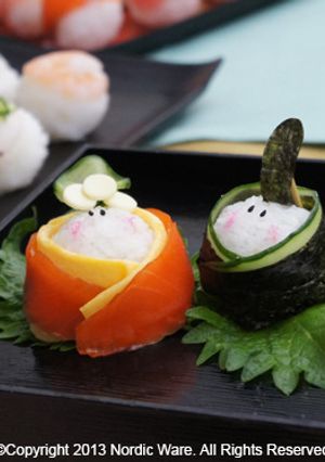 ひな祭りに☆まんまる手まり寿司　その１-レシピのメイン写真