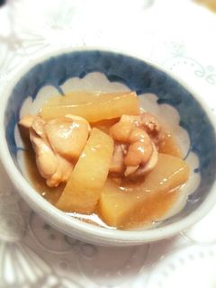 お酢を克服★鶏肉と大根のこっくり煮-レシピのメイン写真