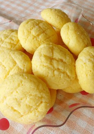 HMで簡単♪メロンパンみたいなクッキー-レシピのメイン写真