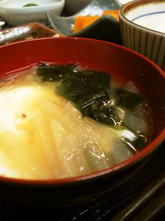 *大根とわかめと卵の味噌汁*-レシピのメイン写真