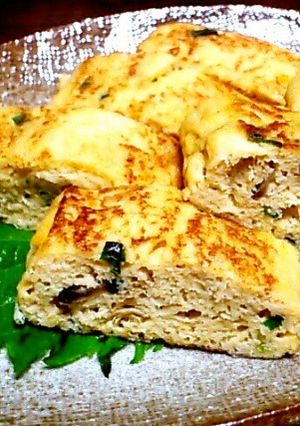 リメイク☆ヘルシー♪おから入り卵焼き-レシピのメイン写真