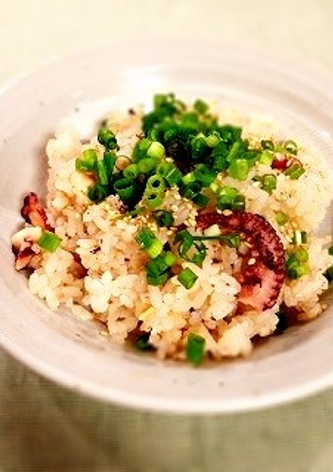 タコの炊き込みごはん-レシピのメイン写真