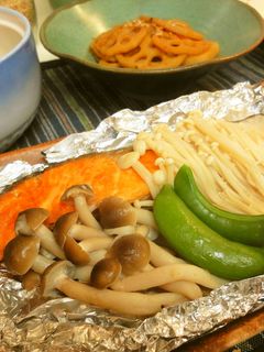 *フライパンで*鮭のホイル焼き*-レシピのメイン写真