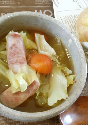 やさしい味♬簡単キャベツスープ☆-レシピのメイン写真