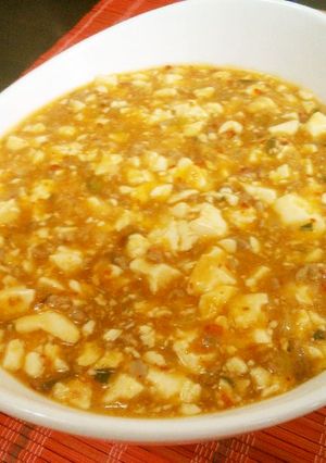 麻婆豆腐 <ケンタメモ>-レシピのメイン写真