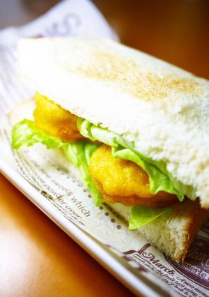 朝食＆ランチに♪チキンナゲット★サンド-レシピのメイン写真