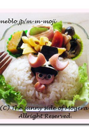 簡単キャラ弁おかず：ウインナーチョッパー-レシピのメイン写真