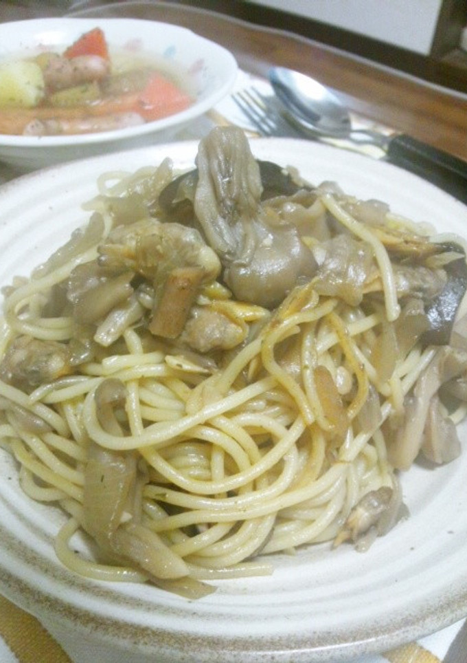 うまみたっぷりあさりときのこの和風パスタ-レシピのメイン写真
