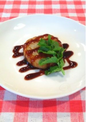 大根ステーキ・バルサミコソース-レシピのメイン写真
