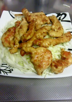 やわらかささみのニンニク醤油焼き-レシピのメイン写真