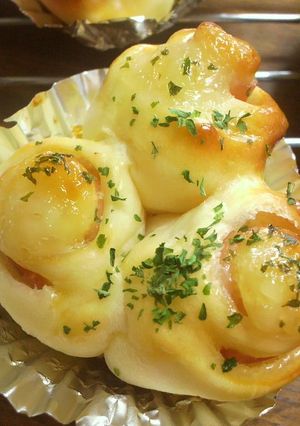 HBの生地でハムマヨパン-レシピのメイン写真