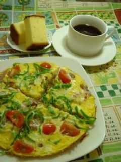 ピザ風オムレツ♪-レシピのメイン写真