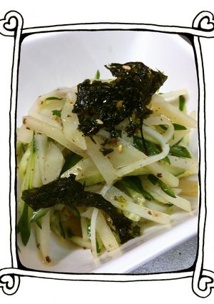 簡単和風☆じゃが芋の梅ドレサラダ-レシピのメイン写真