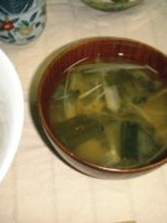 みょうがの味噌汁-レシピのメイン写真