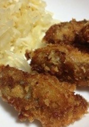 山芋でふわふわ牡蠣フライ！-レシピのメイン写真