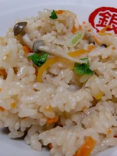 簡単★和風煮物の残り汁で炊き込みご飯-レシピのメイン写真