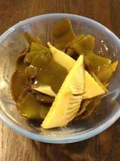 たけのことメカブの酢の物-レシピのメイン写真