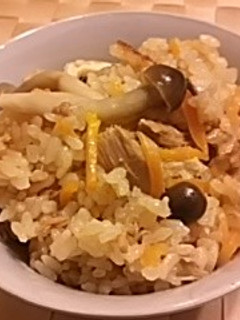 ◆ほっこり♡ツナときのこの炊き込みご飯◆-レシピのメイン写真