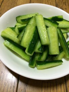 ごま油香るきゅうり-レシピのメイン写真