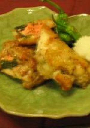 鶏肉の明太子はさみ焼き-レシピのメイン写真