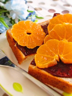 みかんで出来る♪オレンジチョコトースト-レシピのメイン写真