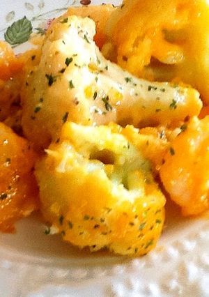 カリフラワーとエビのオーロラソース炒め-レシピのメイン写真